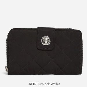 Vera Bradley RFID Turnlock Wallet